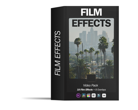 🎞️  FILM EFFECTS PACK – Effetti Cinematografici Pronti all’Uso